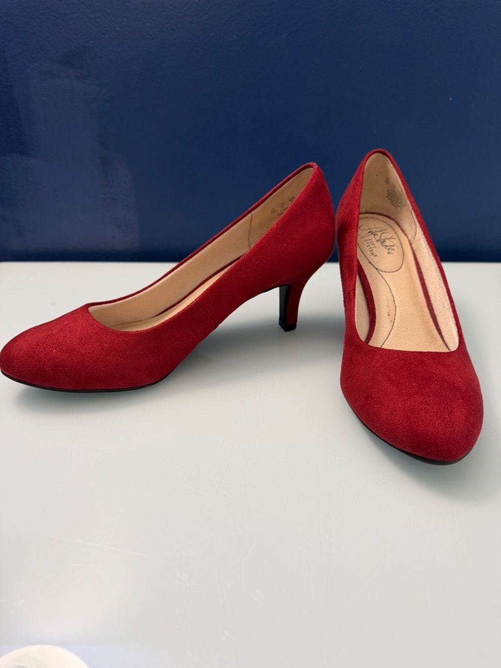 Life Stride Soft System Red Heels